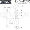 Bristan Pivot 1 Hole Bath Filler Spares